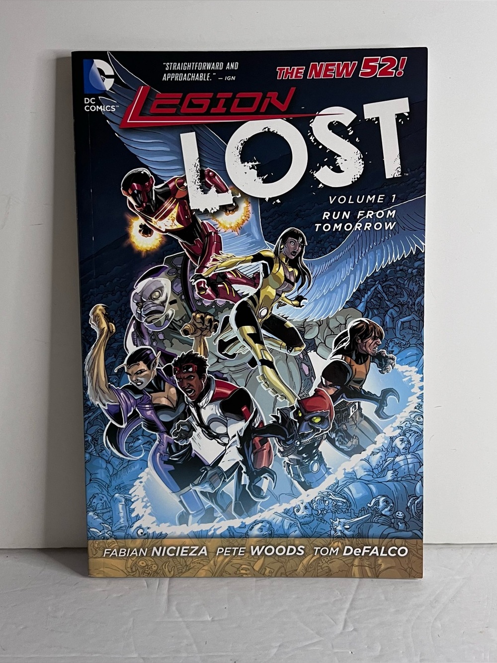 DC Comics The New 52 Legion Lost Vol 1 Run From Tomorrow TPB Graphic Novel